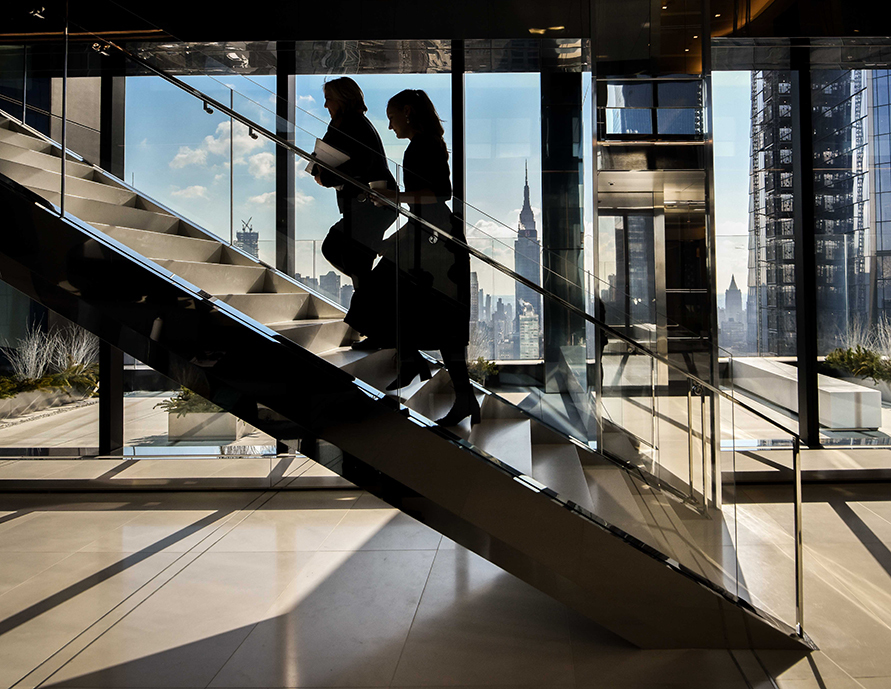 Milbank Hudson Yards Staircase