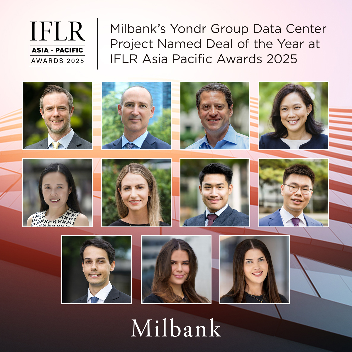 Milbank’s Yondr Group Data Center Project Named Deal of the Year at