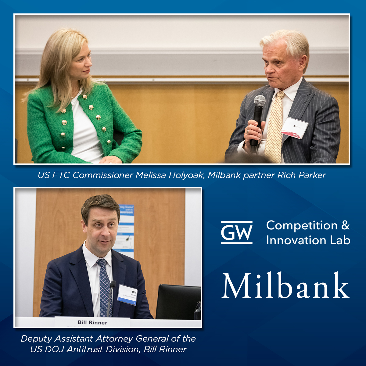 DOJ, FTC and EC Antitrust Officials Announce Merger Enforcement Policies at  Milbank/George Washington University Conference