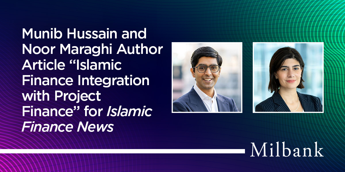 Islamic Finance Integration with Project Finance” for Islamic Finance News